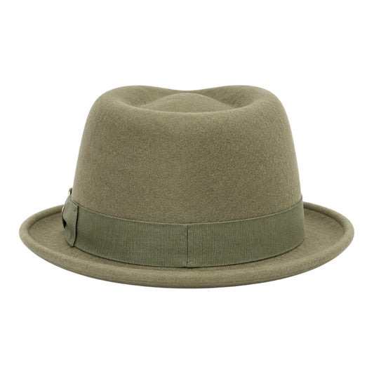 News BOY Hats Olive Fedora Hat