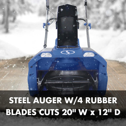 24V-X2-20SB 20-Inch 48 Cordless Snow Blower, Kit (w/2 x 24-Volt 4.0-Ah Batteries and Charger)