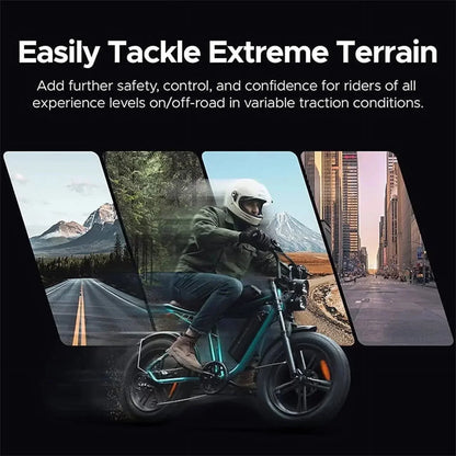 1000W Electric Bike for Adults, Retro-Style, 28mph, 94 Miles Range, 20 Fat Tires, Full Suspension, UL Certified