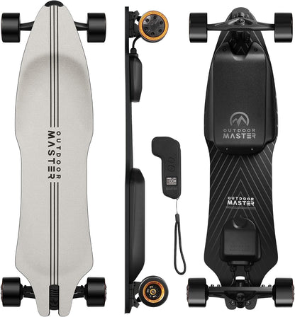 Caribou Electric Skateboard �� 32 MPH, 26 Mile Range, Dual 1000W Motors, Longboard for Adults & Teens, 6-Month Warranty