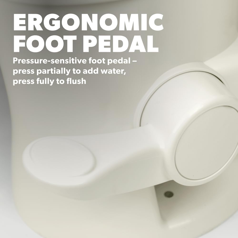 320 Series Standard Height RV Toilet - White