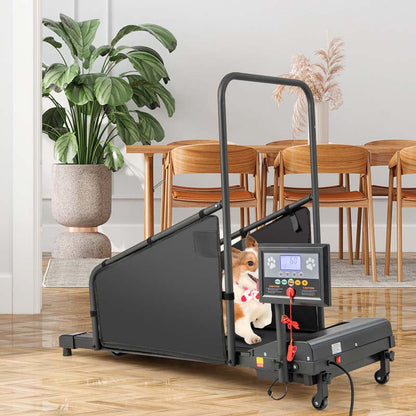 200 Lbs Dog Treadmill Pet Running Machine Indoor Pet Exercise Equipment With Remote Amp 14039039 Lcd Screen