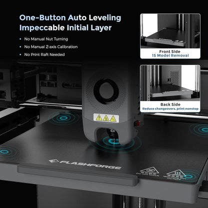 Adventurer 5M 3D Printer with Fully Auto Leveling