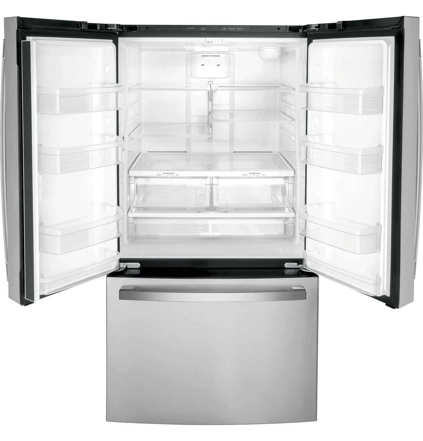 GE 27.0 Cu. ft. Fingerprint Resistant Stainless Steel French Door Refrigerator