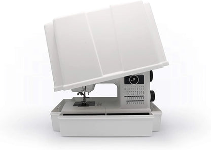 Brother Sewing and Quilting Machine, Computerized, 165 Built-in Stitches, LCD Display, Wide Table, 8 Included Presser Feet, White, 20x12x17