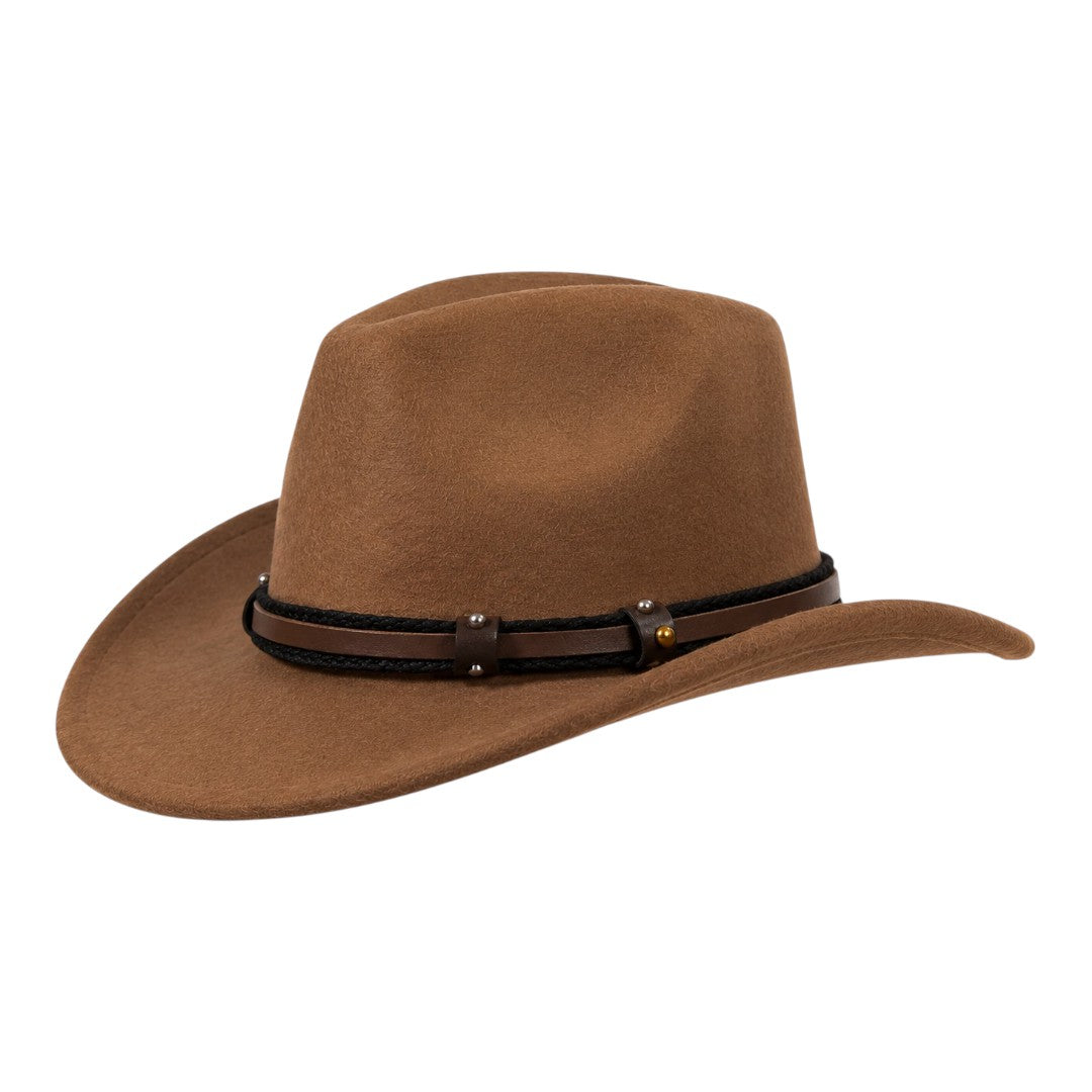 News BOY Hats Brown Outback Cowboy Hat
