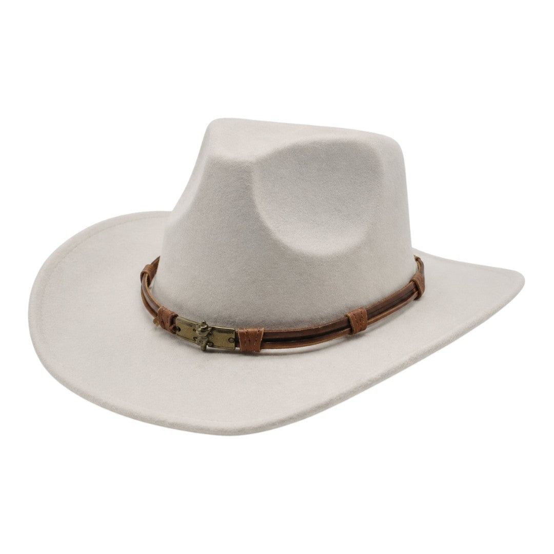 News BOY Hats Classic Ivory Cowboy Hat