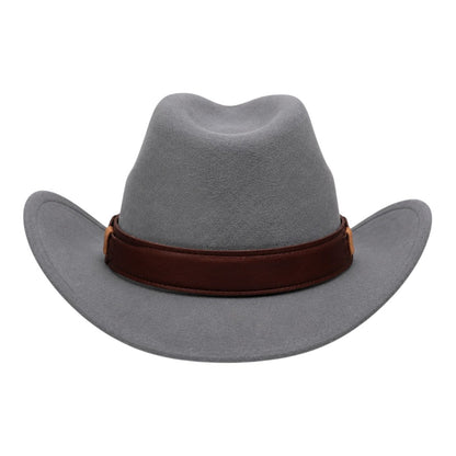 News BOY Hats Grey Western Cowboy Hat for Men And Women