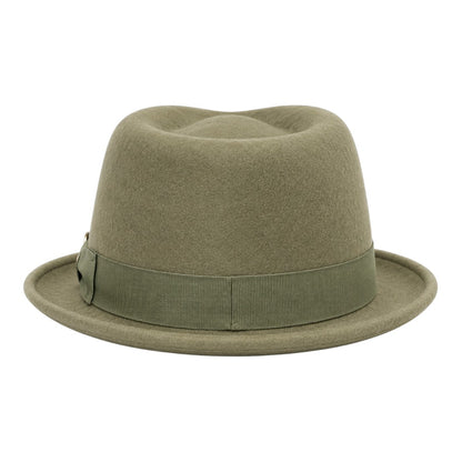 News BOY Hats Olive Fedora Hat