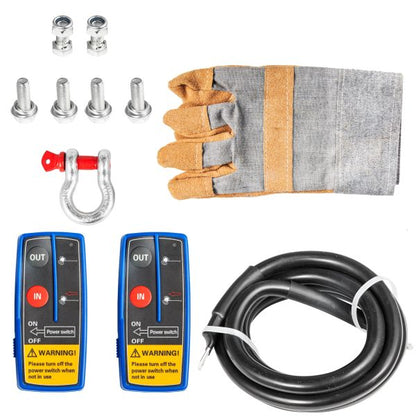 18000LBS Electric Winch 12V Steel Cable Off-road ATV UTV Truck Towing Trailer