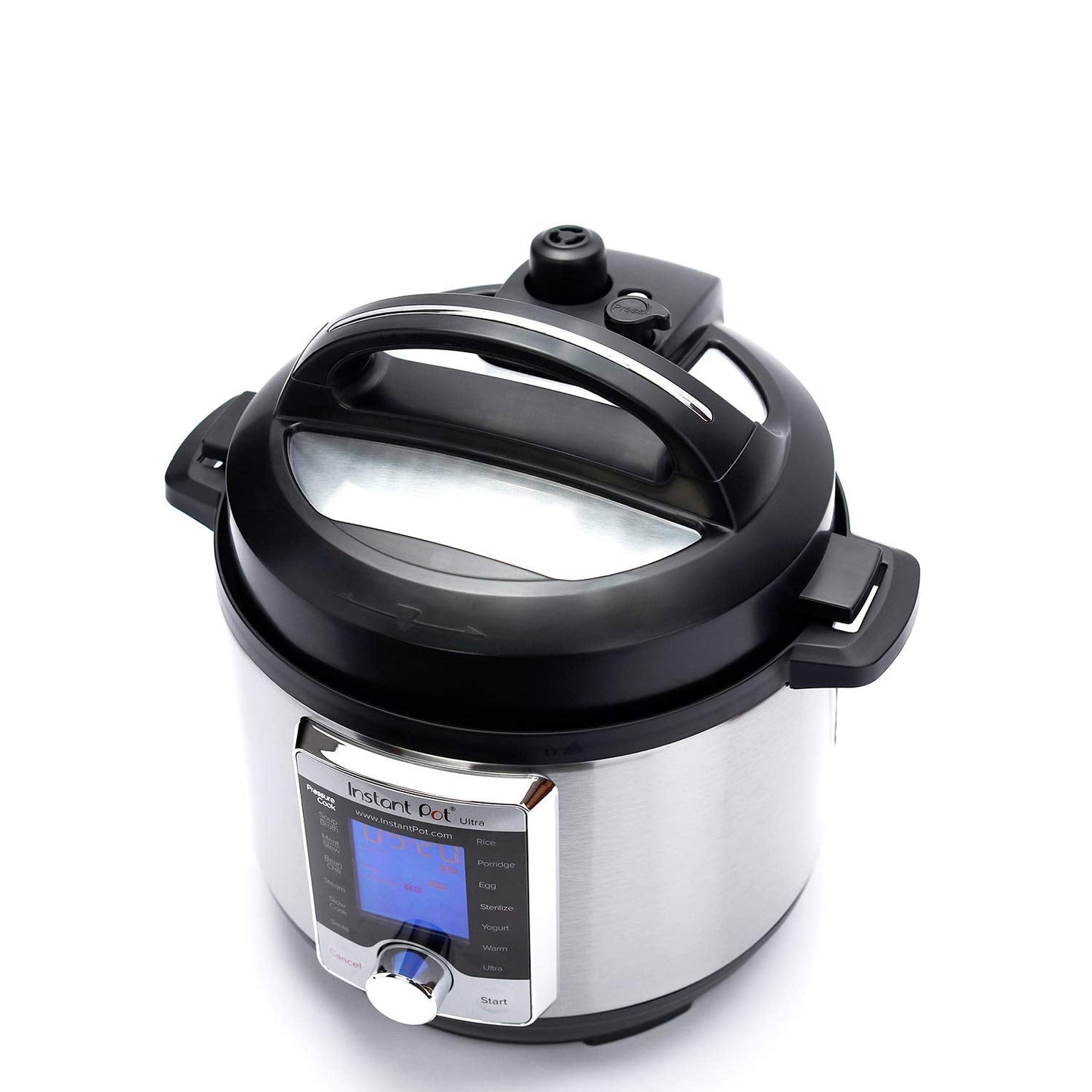 Instant Pot Ultra Mini 3 Quart Programmable Cooker, Stainless Steel, 16 in 1, Silver, Touch Control, UL Certified