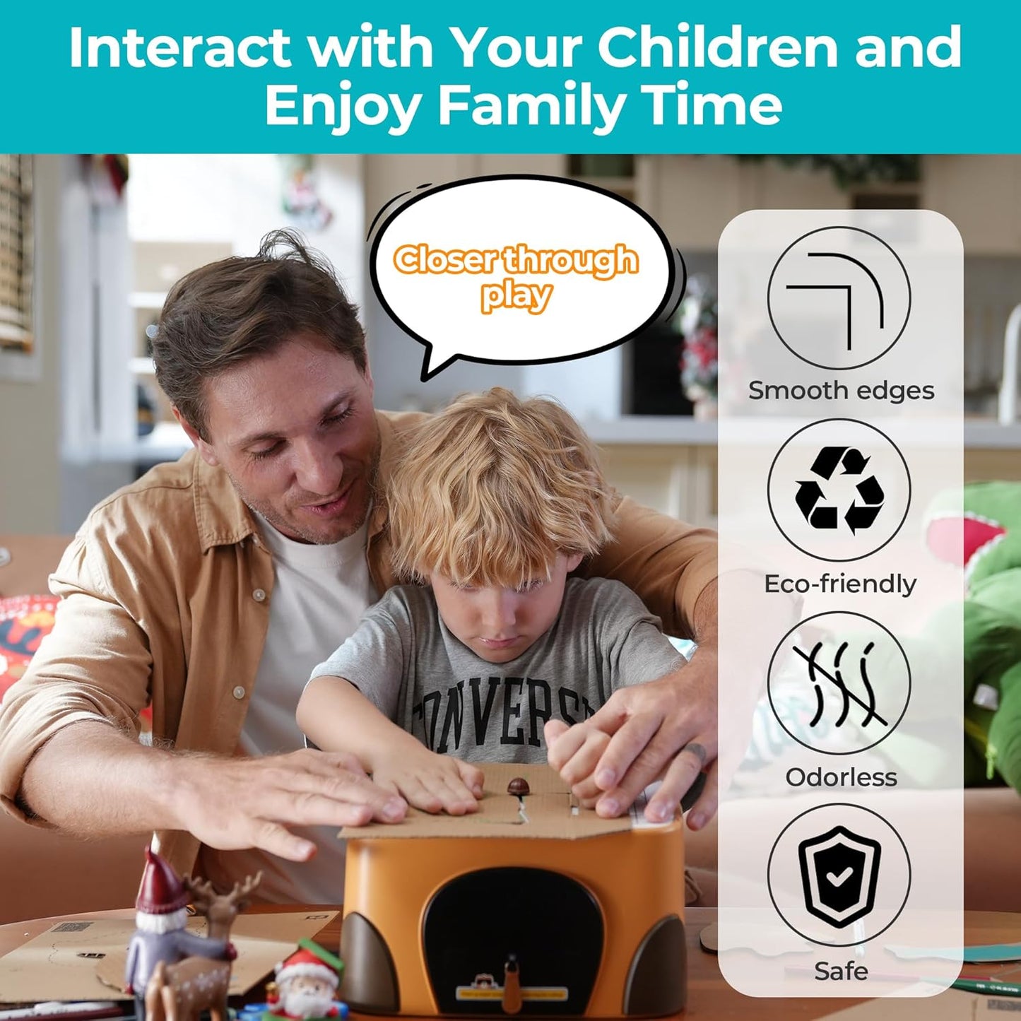 BEAVERBOT Kids Cardboard Cutter STEM Craft Kit, Ages 3+