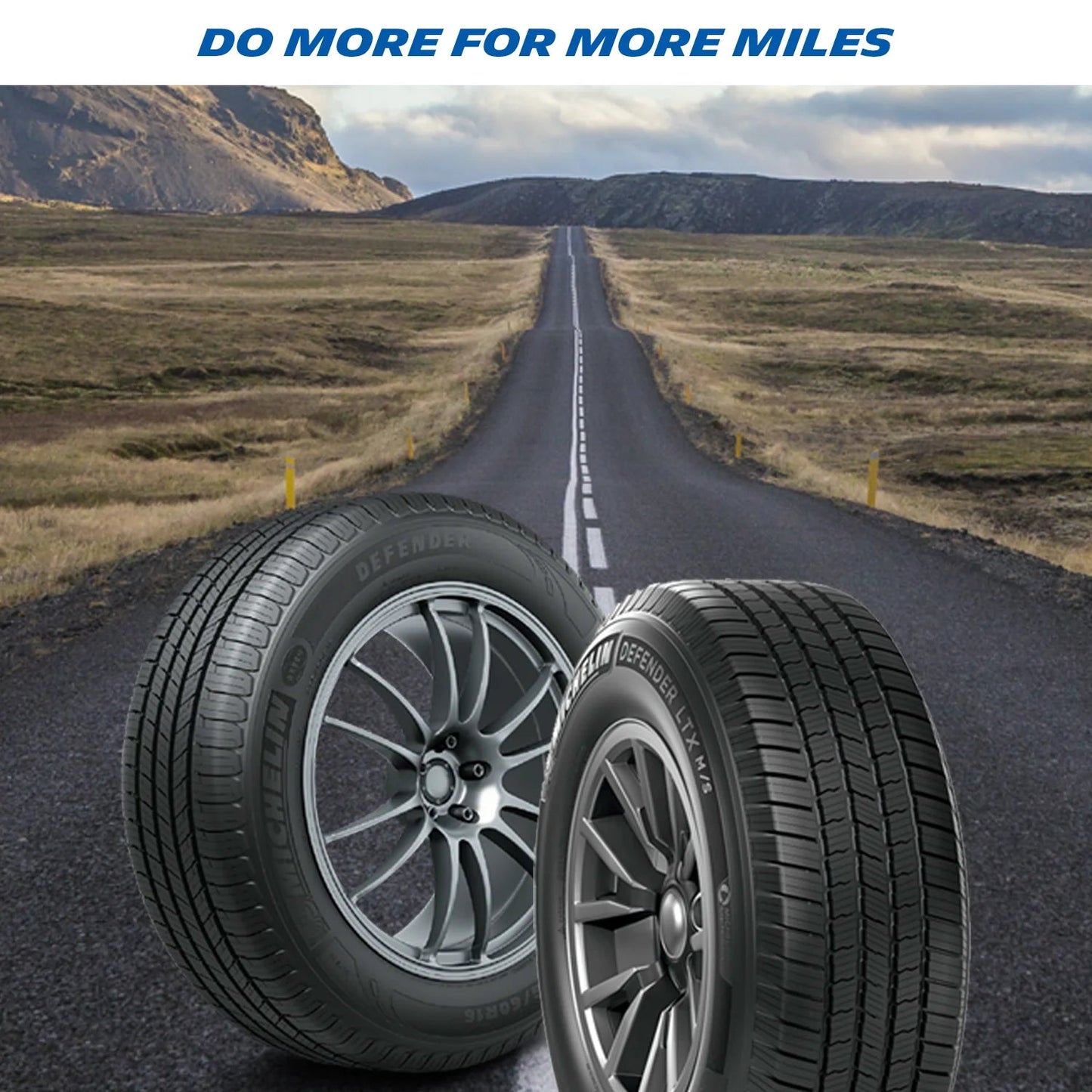 Michelin Defender LTX M/S All-Season 265/65R17 112T Tire